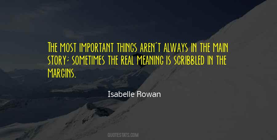 Isabelle Rowan Quotes #333043