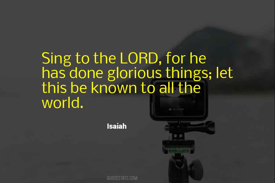 Isaiah Quotes #1487265