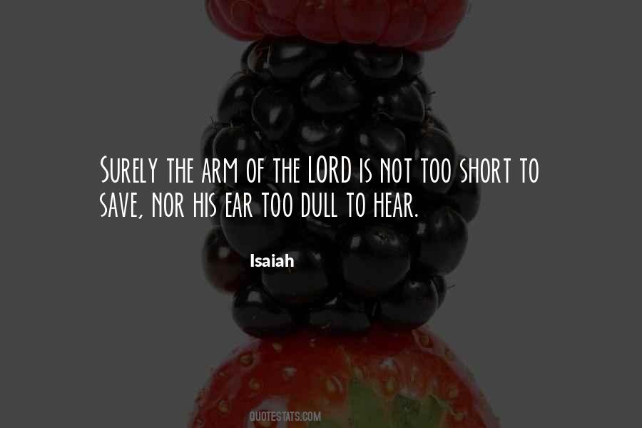 Isaiah Quotes #1869962