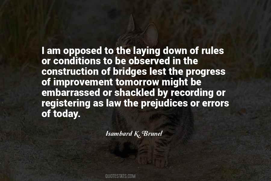 Isambard K. Brunel Quotes #1055235