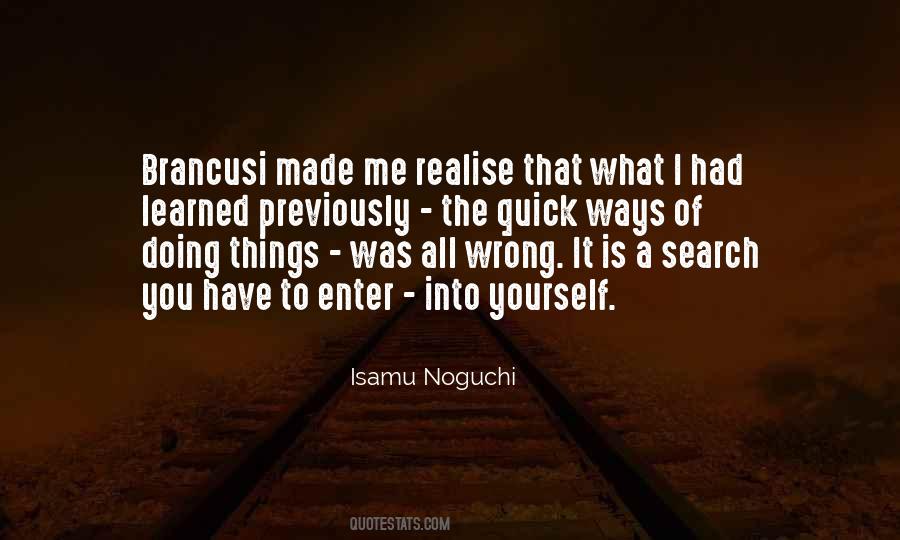 Isamu Noguchi Quotes #1010401