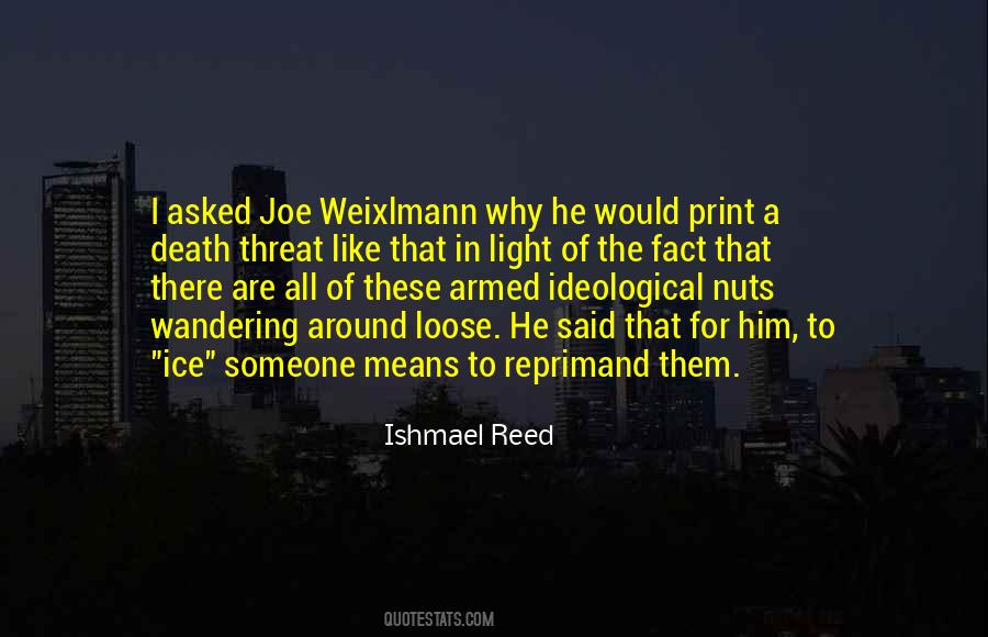 Ishmael Reed Quotes #428238