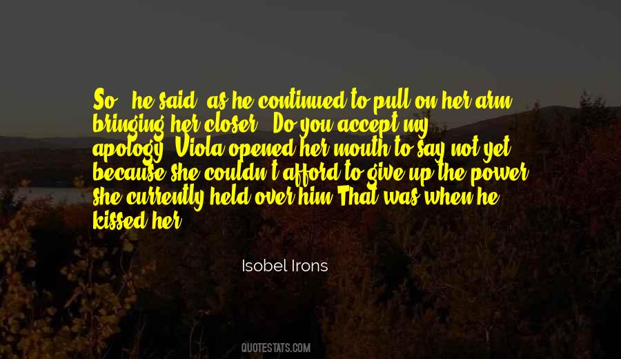 Isobel Irons Quotes #1537380