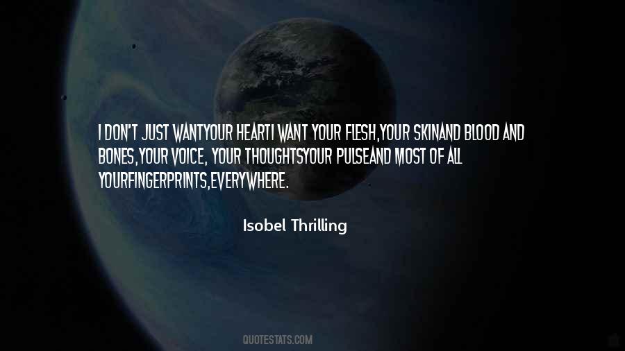 Isobel Thrilling Quotes #1390707 Isobel Thrilling Quotes #1390707