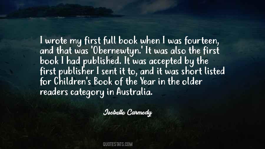 Isobelle Carmody Quotes #515814