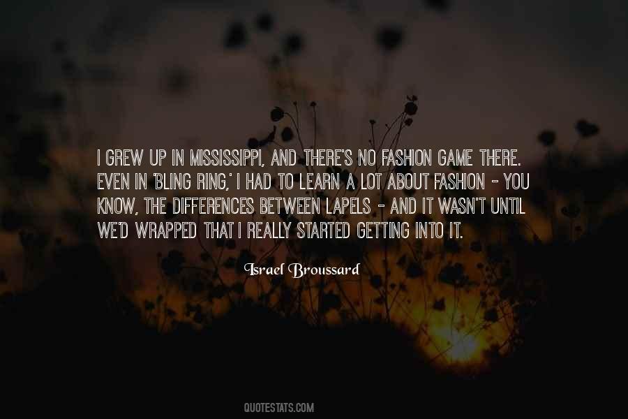 Israel Broussard Quotes #404749