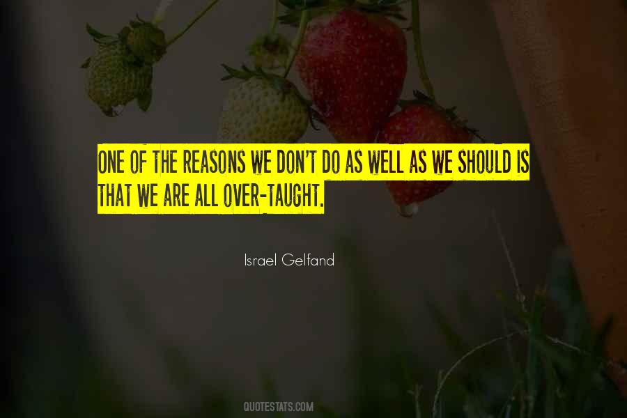 Israel Gelfand Quotes #1388667