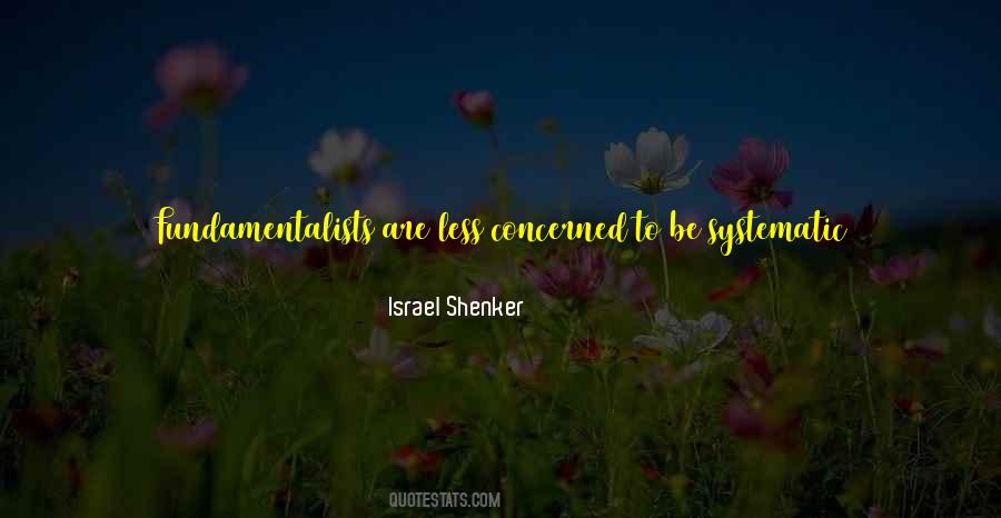 Israel Shenker Quotes #393400