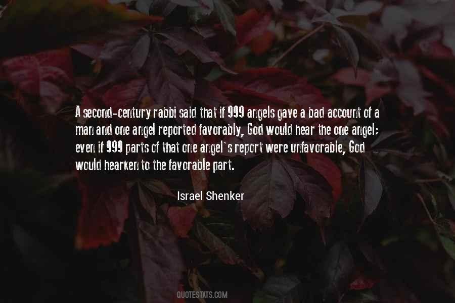 Israel Shenker Quotes #898713