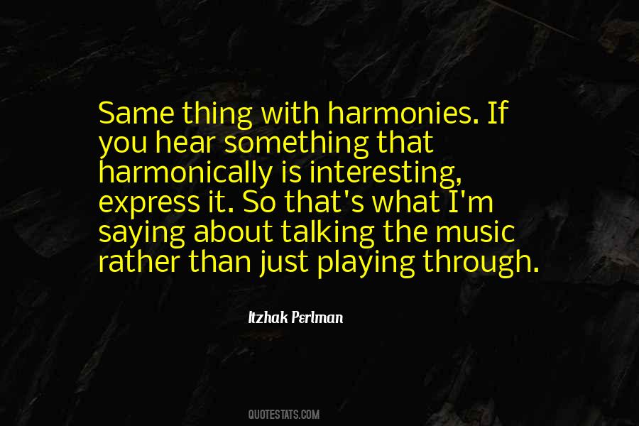 Itzhak Perlman Quotes #378821