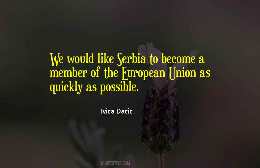 Ivica Dacic Quotes #978404