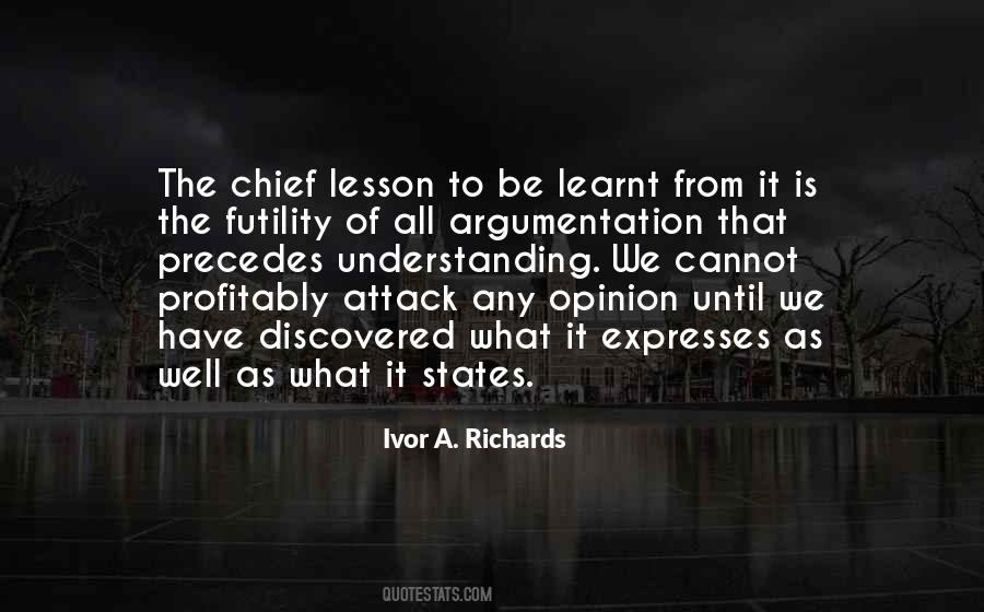 Ivor A. Richards Quotes #183538