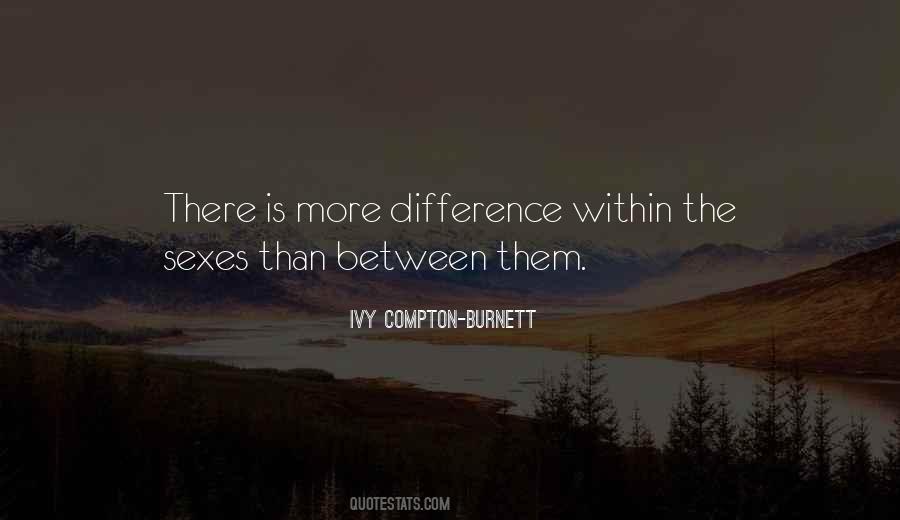 Ivy Compton-Burnett Quotes #1158856