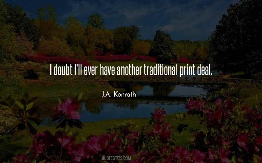 J.A. Konrath Quotes #1844337