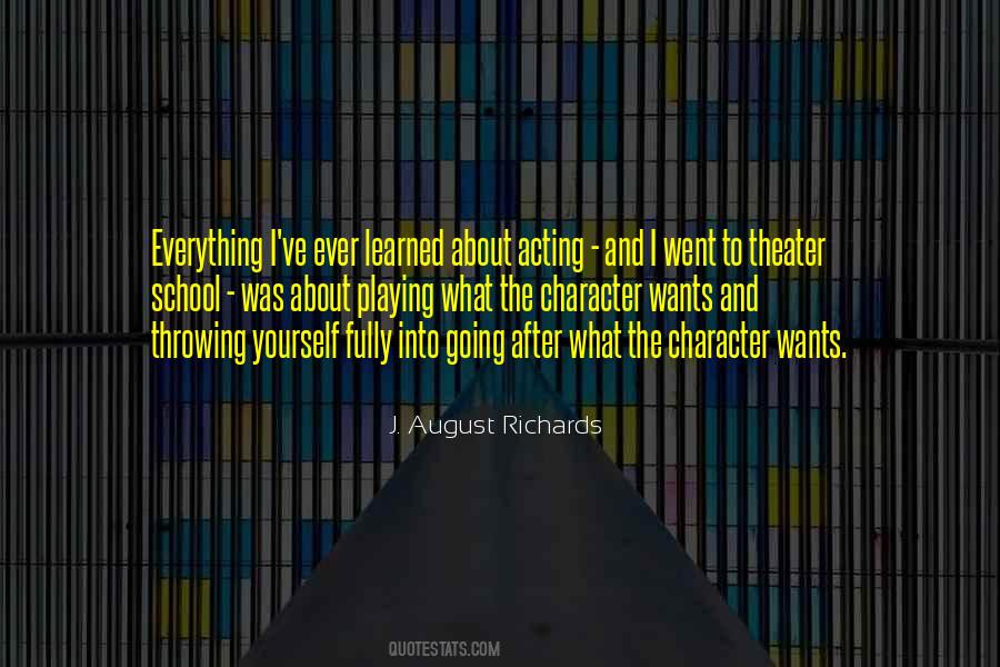 J. August Richards Quotes #1790797