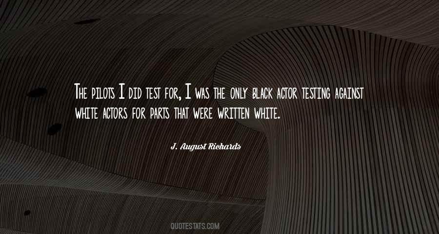 J. August Richards Quotes #469408