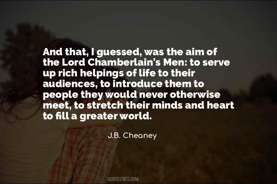 J.B. Cheaney Quotes #1115923