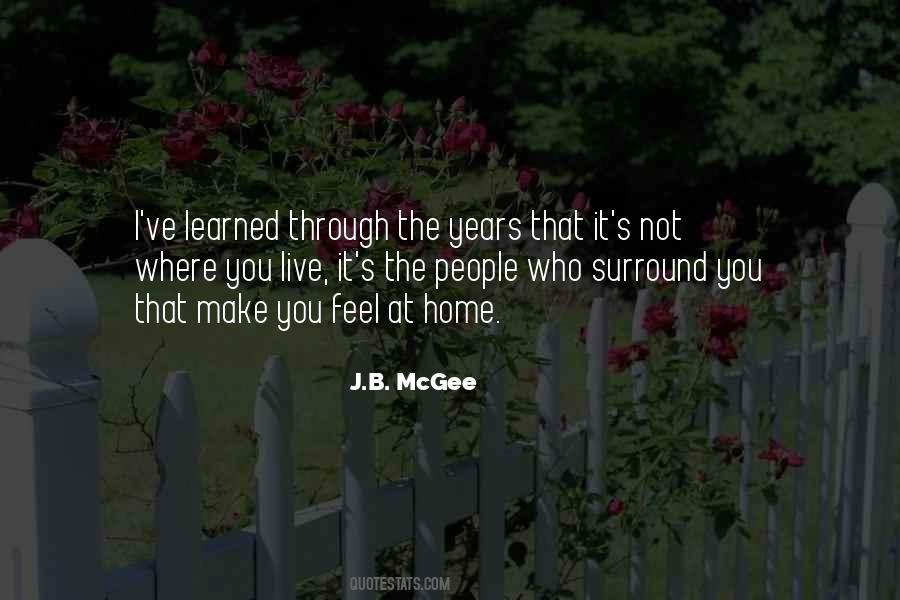 J.B. McGee Quotes #82611