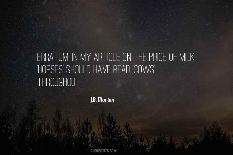 J.B. Morton Quotes #910849