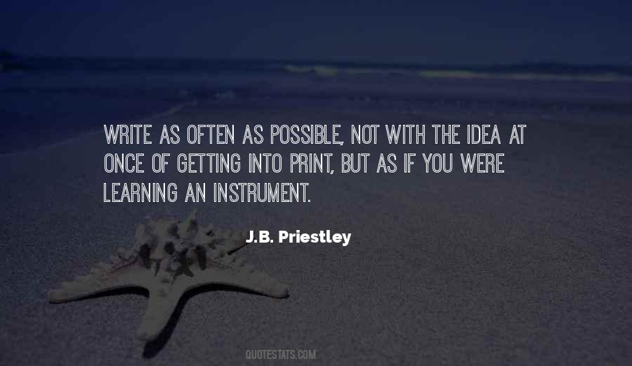 J.B. Priestley Quotes #1223232