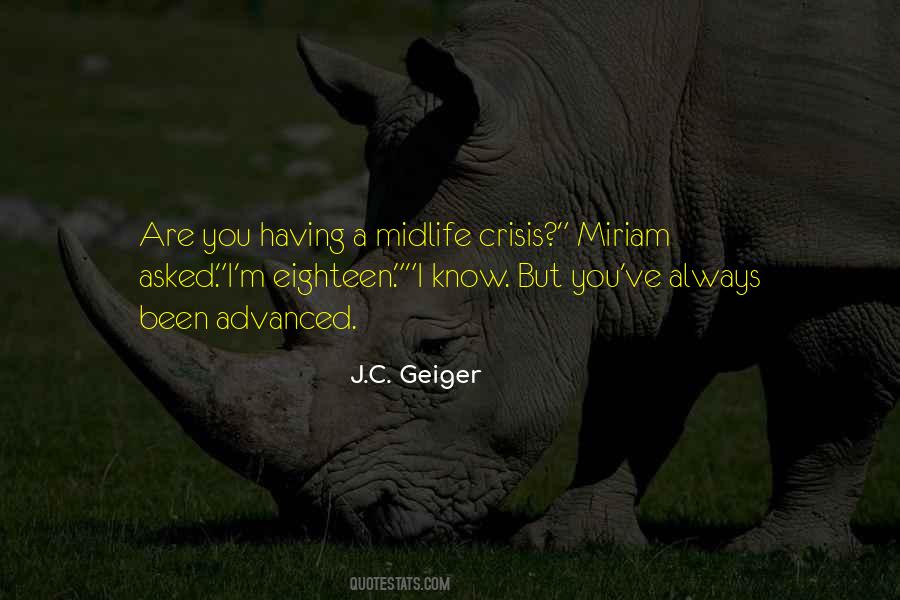 J.C. Geiger Quotes #1551451