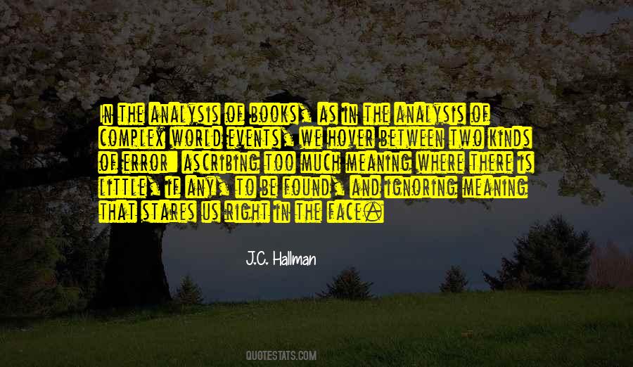 J.C. Hallman Quotes #976229