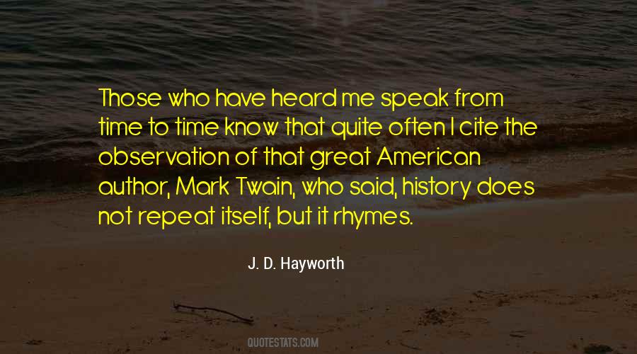 J. D. Hayworth Quotes #367674