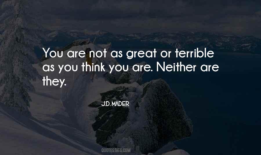 J.D. Mader Quotes #1819143 J.D. Mader Quotes #1819143