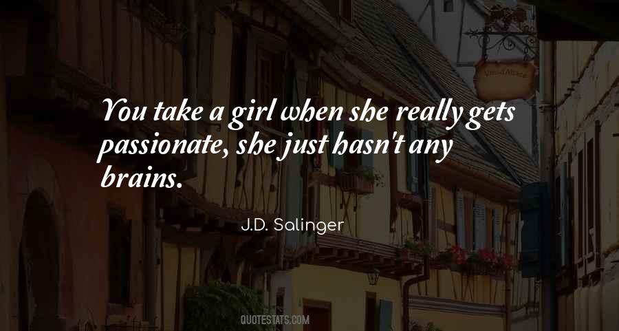 J.D. Salinger Quotes #1027724