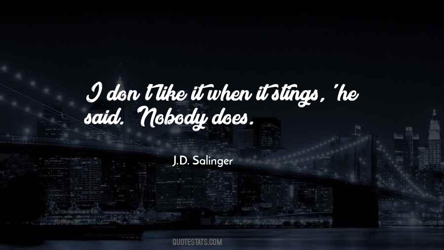 J.D. Salinger Quotes #1181788