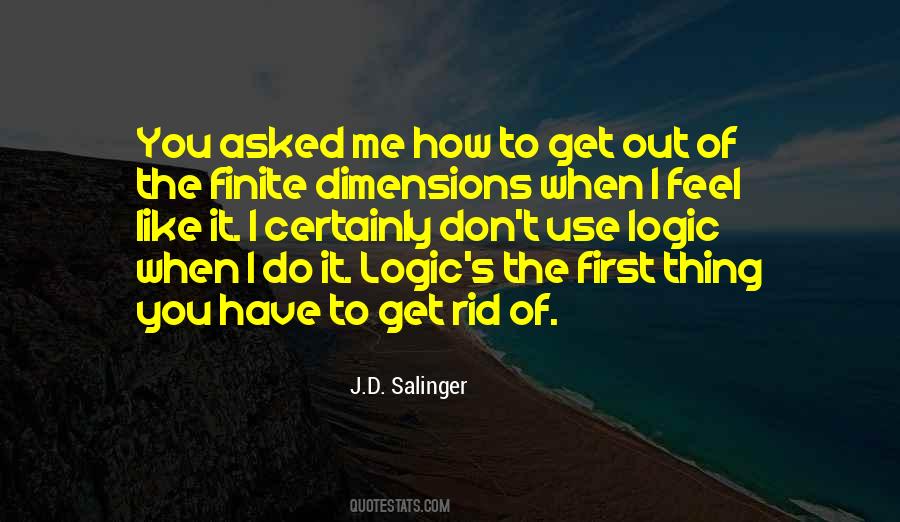 J.D. Salinger Quotes #1329957