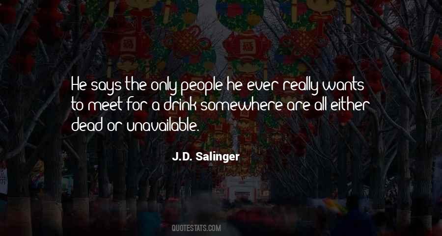 J.D. Salinger Quotes #1342736