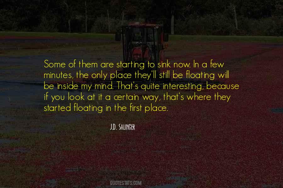 J.D. Salinger Quotes #189085