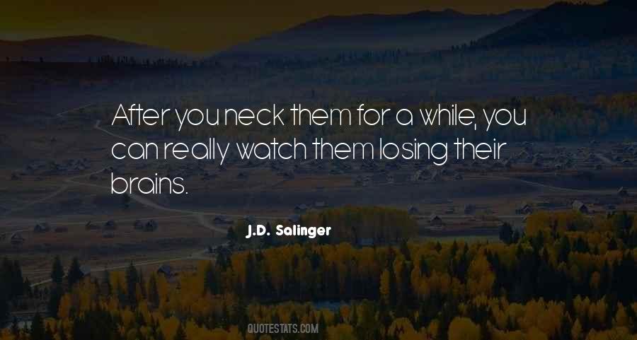 J.D. Salinger Quotes #269862