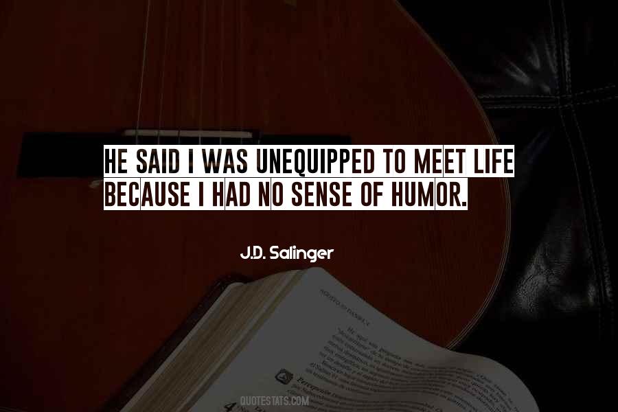 J.D. Salinger Quotes #426480