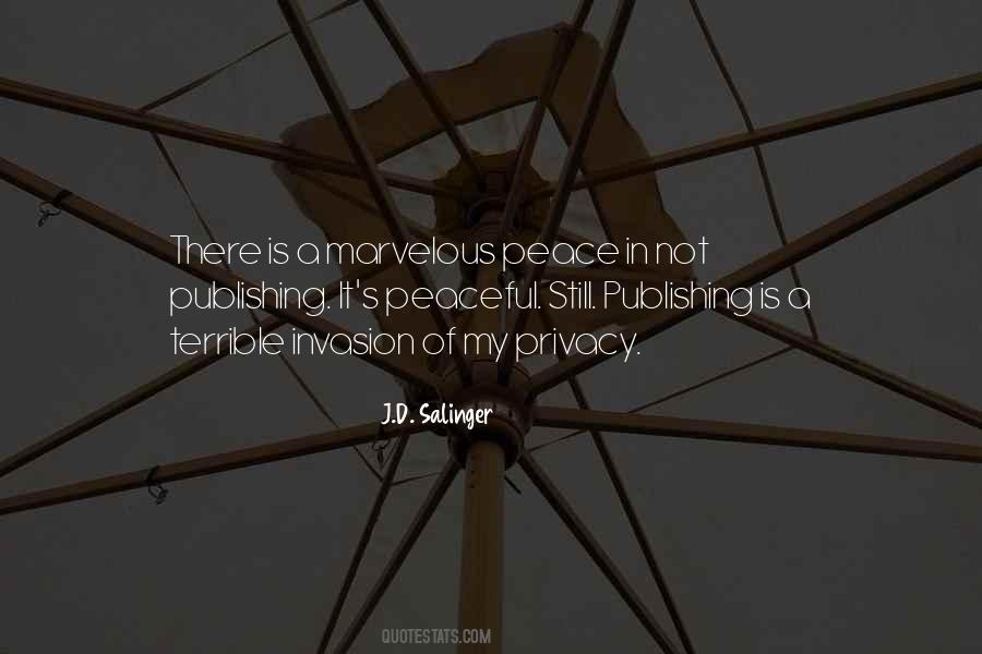 J.D. Salinger Quotes #532882