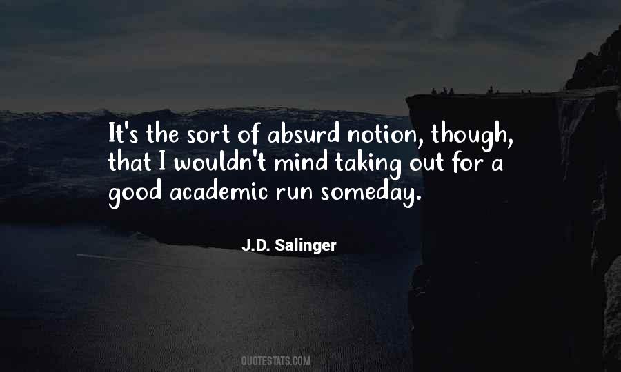 J.D. Salinger Quotes #774364