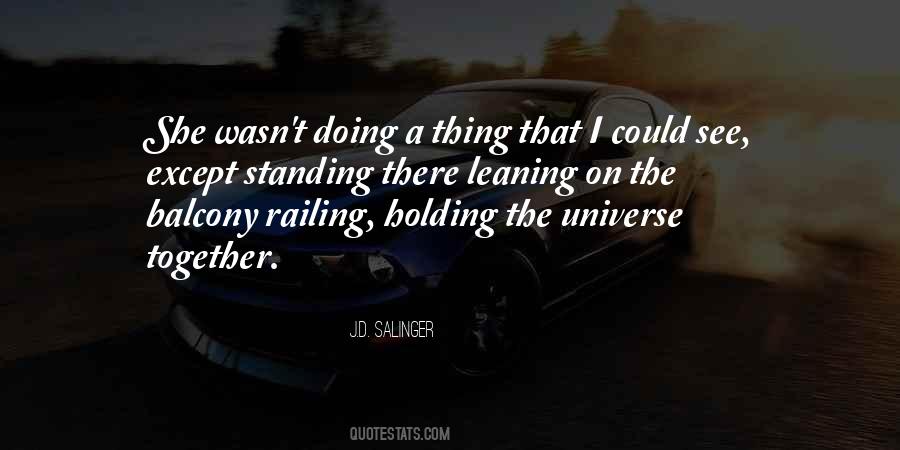 J.D. Salinger Quotes #784828