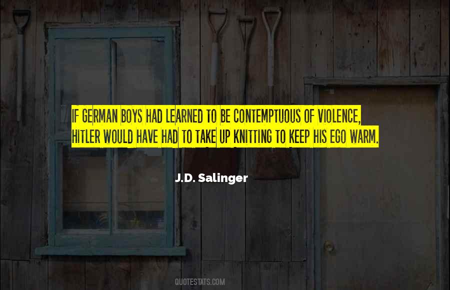 J.D. Salinger Quotes #806891