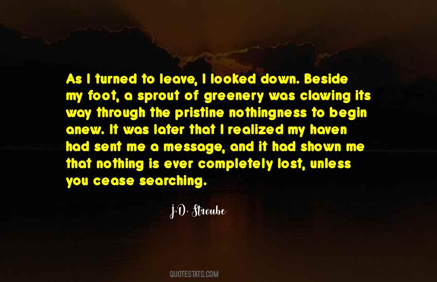 J.D. Stroube Quotes #1045006