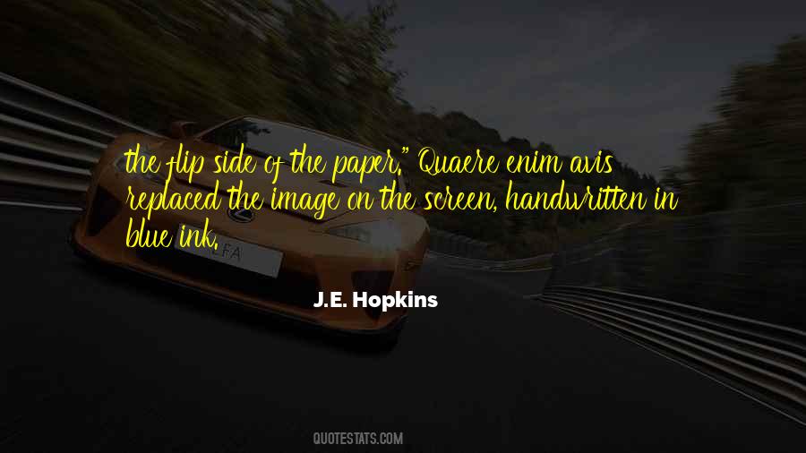 J.E. Hopkins Quotes #1683491