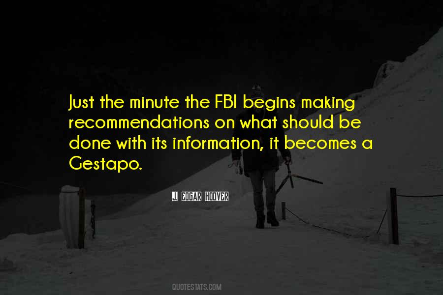 J. Edgar Hoover Quotes #35932