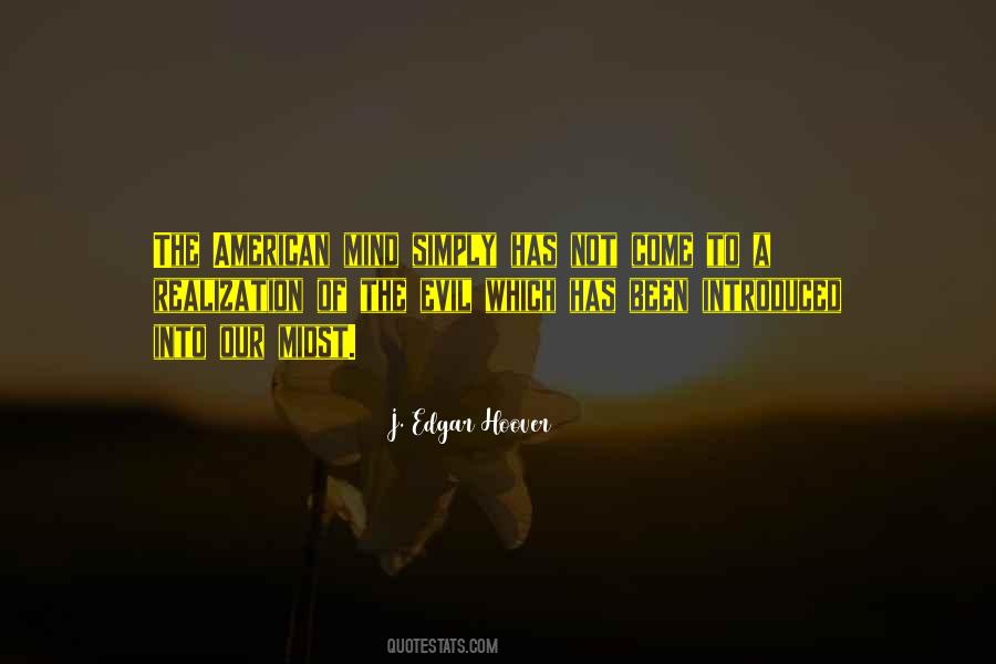 J. Edgar Hoover Quotes #990894