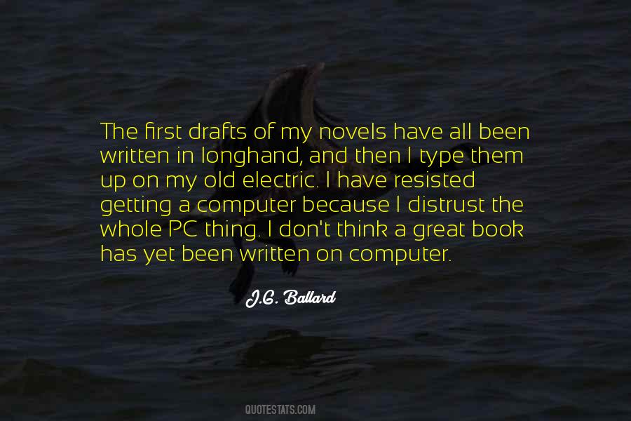 J.G. Ballard Quotes #1739366