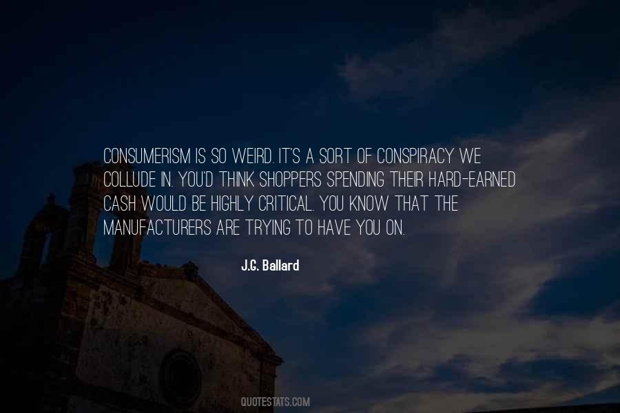 J.G. Ballard Quotes #300291