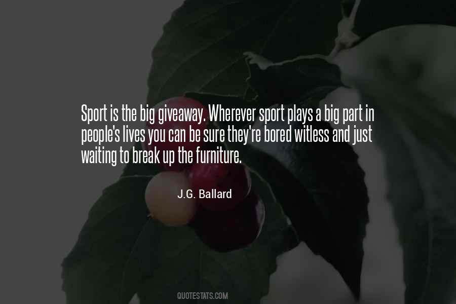 J.G. Ballard Quotes #378775