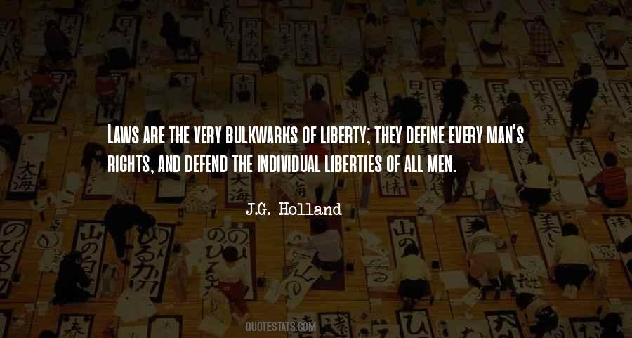 J.G. Holland Quotes #1196219