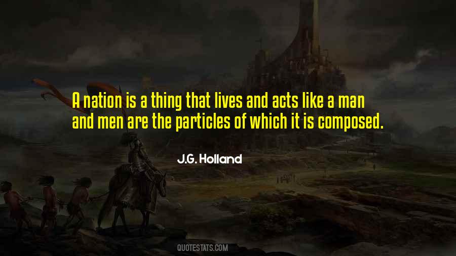 J.G. Holland Quotes #1720144