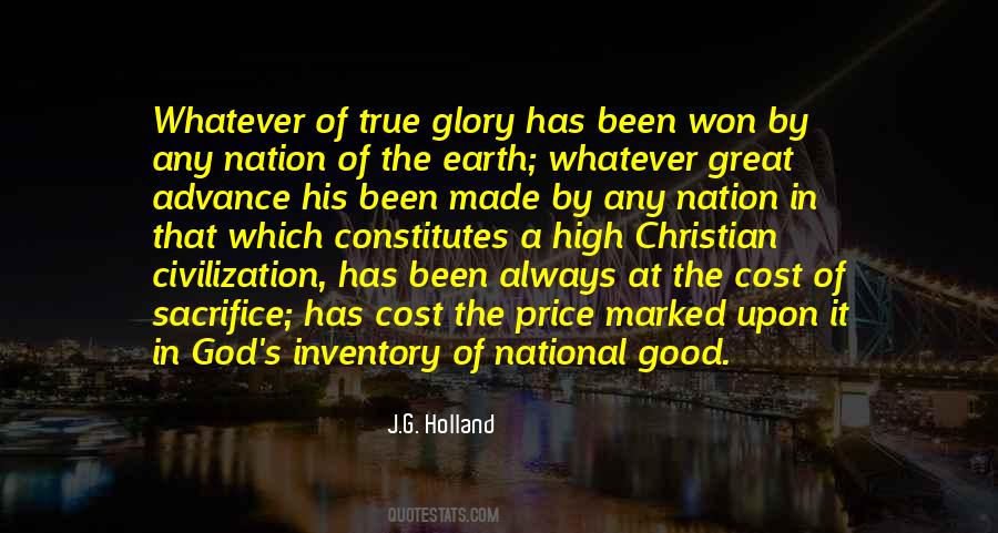 J.G. Holland Quotes #250922