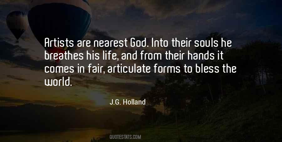 J.G. Holland Quotes #387363